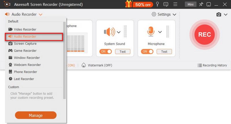 Browser Audio Recording