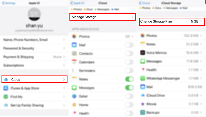 Buy More iCloud Storage