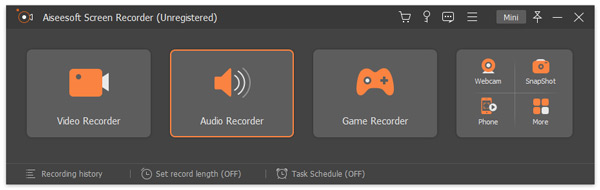 Launch SiriusXM Radio Recorder