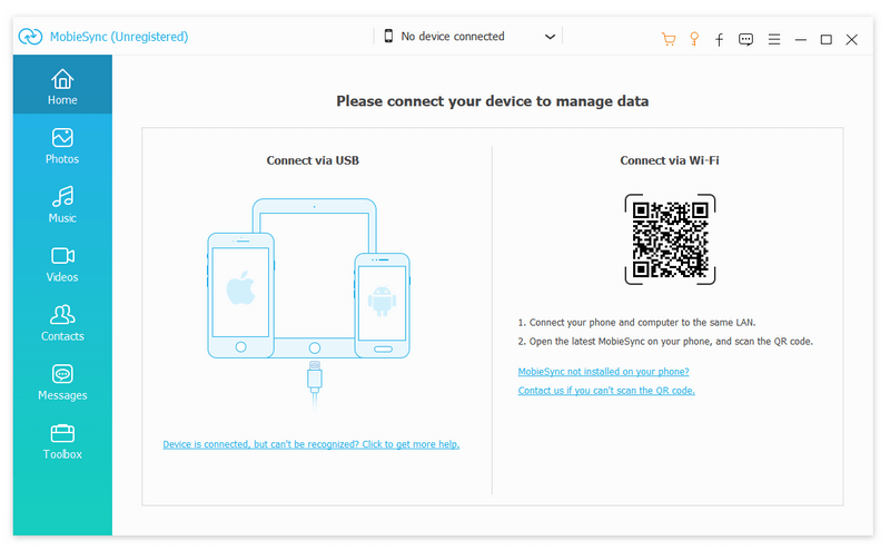 Connect iOS Device