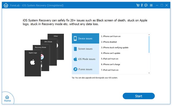 Detect iPad recovery mode