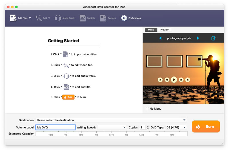 DVD Creator for Mac