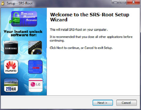 Install SRS Root