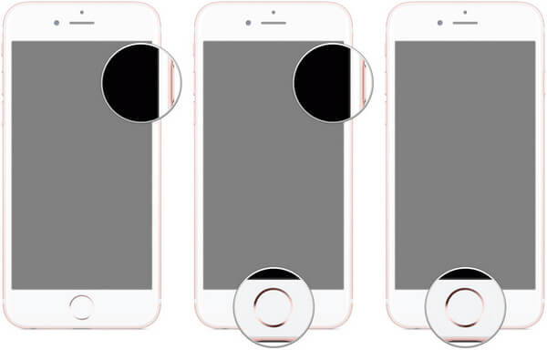 iPhone DFU Mode Screens