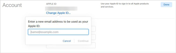 iCloud Email Account