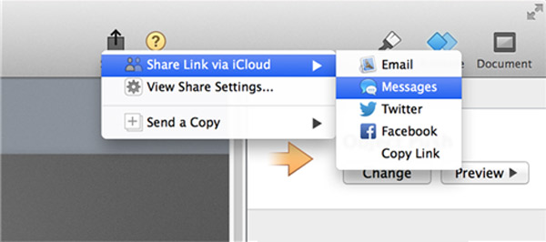 Share iMovie to iCloud