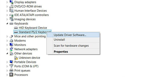 Update drive