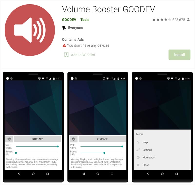 Volume Booster GOODEV