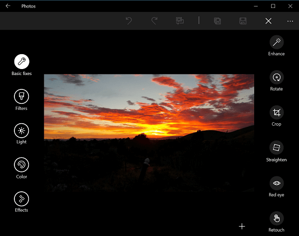 Windows 10 hands on hotos app